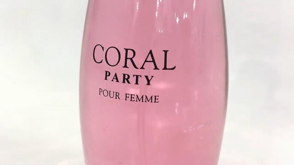 Coral Party Pour Femme Prive Parfums Perfumed Water for Women 95ml. 3.2 FL.OZ
