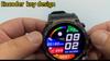 Rainbuvvy LC18 TWS Smart Watch 1,53-tommers AMOLED Bluetooth 5.0 Full Touch-klokke med lokal musikk Spill Lang batterilevetid Flerspråklig sportsklokke