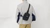 Multi-functional Men's Chest Bag Large Capacity Water-repellent Shoulder Bag Crossbody Bag