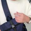 Roll-up Shoulder Bag Men's Travel Outdoor Crossbody Bag Outgoing Chest Bag