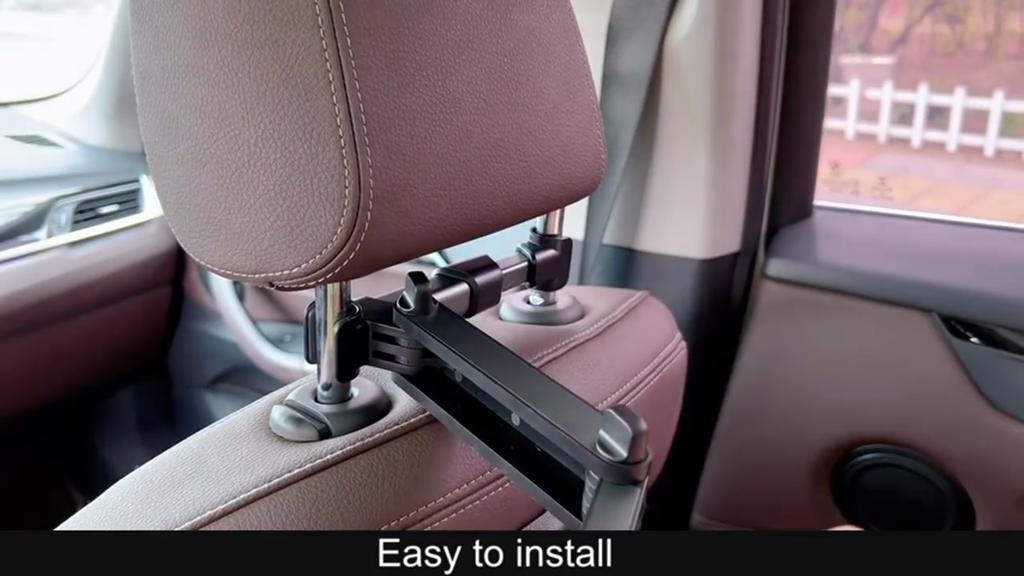 Universal Autohalterung Auto Rücksitz Kopfstützenhalter für iPad Air 4-11 Zoll 360 Drehung Mini Tablet PC Autotelefonständer