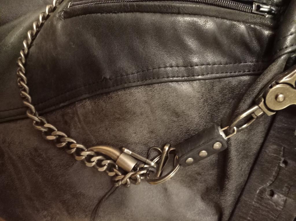 Catena Portafoglio In Metallo Per Uomo E Donna - 60 Cm, Ferro E Lega Di Zinco, Accessorio Per Jeans E Pantaloni Stile Punk Gotico