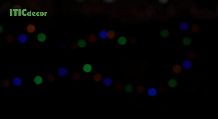 Solar-Lichterkette mit Blumen für den Außenbereich, wasserdicht, 50 LEDs, Lichterkette, Dekorationen für Garten, Zaun, Terrasse, Hof, Weihnachtsbaum, Rasen, Party