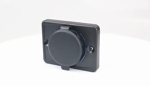 3.1A QC 3.0 Dual USB nabíječka do auta Adaptér do zásuvky nabíjecího panelu Držák na nabíjecí panel pro 12V 24V Motorka Auto Lodní Autobus RV ATV UTV Camper Karavany