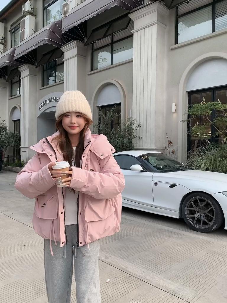 Fashion Winter Woman Coats Hooded Thick Warm Parkas Loose Outerwears Women's Jackets