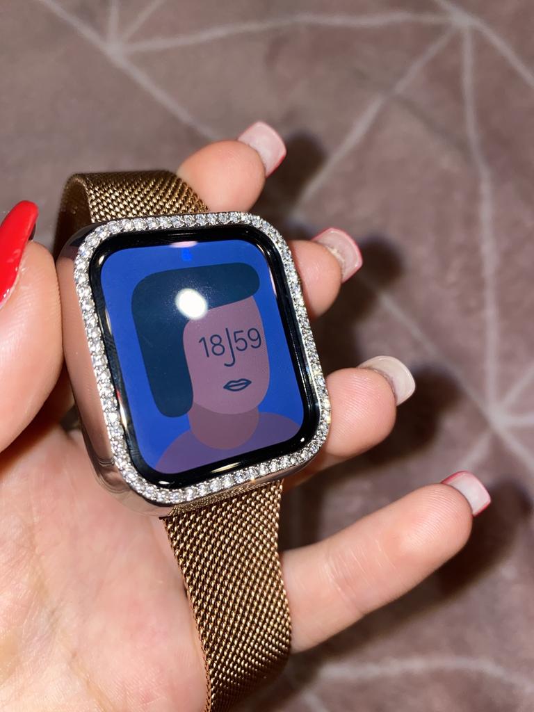 sparkly apple watch case