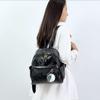 Soft Leather Women's Backpack Student Schoolbag