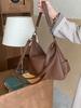 Retro Style Hobo Bag For Women Large Capacity Tote Bag Classic PU Leather Shoulder Bag Purses Single Shoulder Crossbody Bag