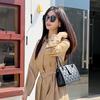 New large-capacity rhombus messenger bag women's ins trend line versatile rhombus chain women's shoulder bag