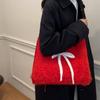 Large Capacity Shoulder Bag Women's Bow Tote Bag Crossbody Bag