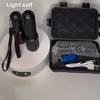 Super Bright Mini LED Flashlight USB Rechargeable Zoomable Torch 3 Modes Waterproof for Outdoor Camping Fishing