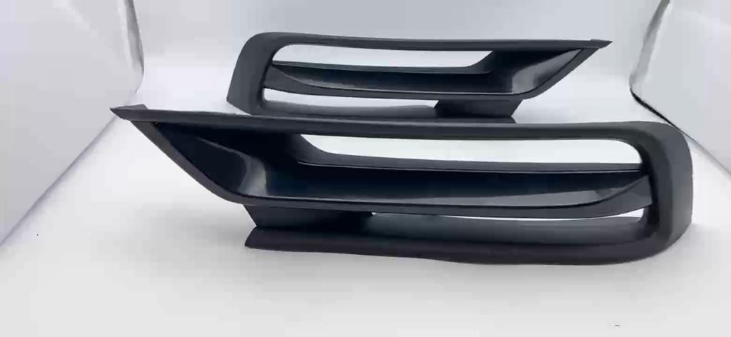 Car Front Fog Light Cover Lower Bumper Black Foglight Hole Grilles Decoration Bezel Fit For Honda HR-V HRV 2022 2023