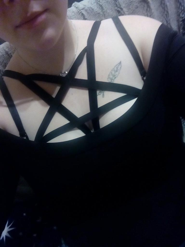 star shaped bralette