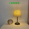 LED USB Retro Floral Iron Desk Lamp Bedside Sleeping Atmosphere Night Light Bedroom Decor
