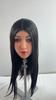 TPE Sex Doll Head with Realistic Eyes & Lips, M16 Neck Interface, Compatible with Most Standard Doll Bodies
