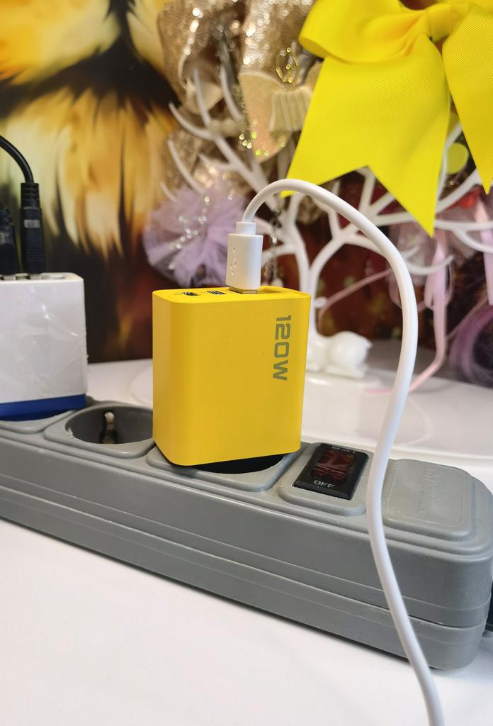Adaptateur de chargeur de téléphone portable 120W, 4 ports, 2 USB + 2 Type C PD, charge rapide, adaptateur pour iPhone, Huawei, Samsung – acheter les meilleurs produits dans la boutique en ligne