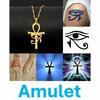 Antico Egitto Simbolo Egiziano Ankh Vita Eterna Croce Occhio di Horus Chiave Vita Collana Amuleto Talismano Proteggere Salute Gioielli Strass Affascinante