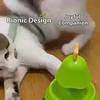 Cat Toys Self-Hi Christmas Tree Sound Bells Cat Turntable Multifunctional Track Light Ball Cat Toys