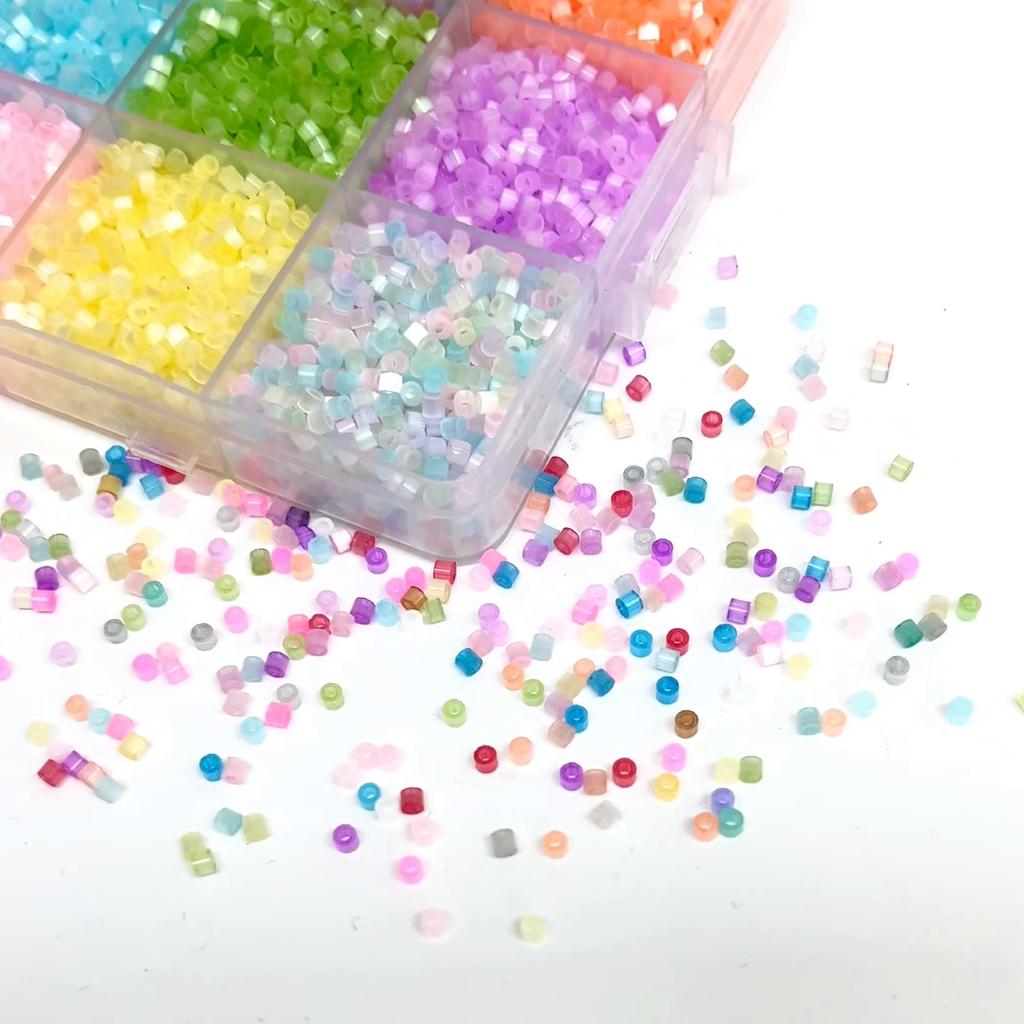 450G Domestic Super High-quality Silk Cat's Eye Antique Rice Beads Crystal Czech Glass Beads Seed Spacer Beads For DIY Clothing Sewing Decor