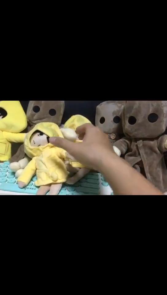 Charming Little Nightmares Nome Six Box Plush Handmade Toy For Soft Comfort
