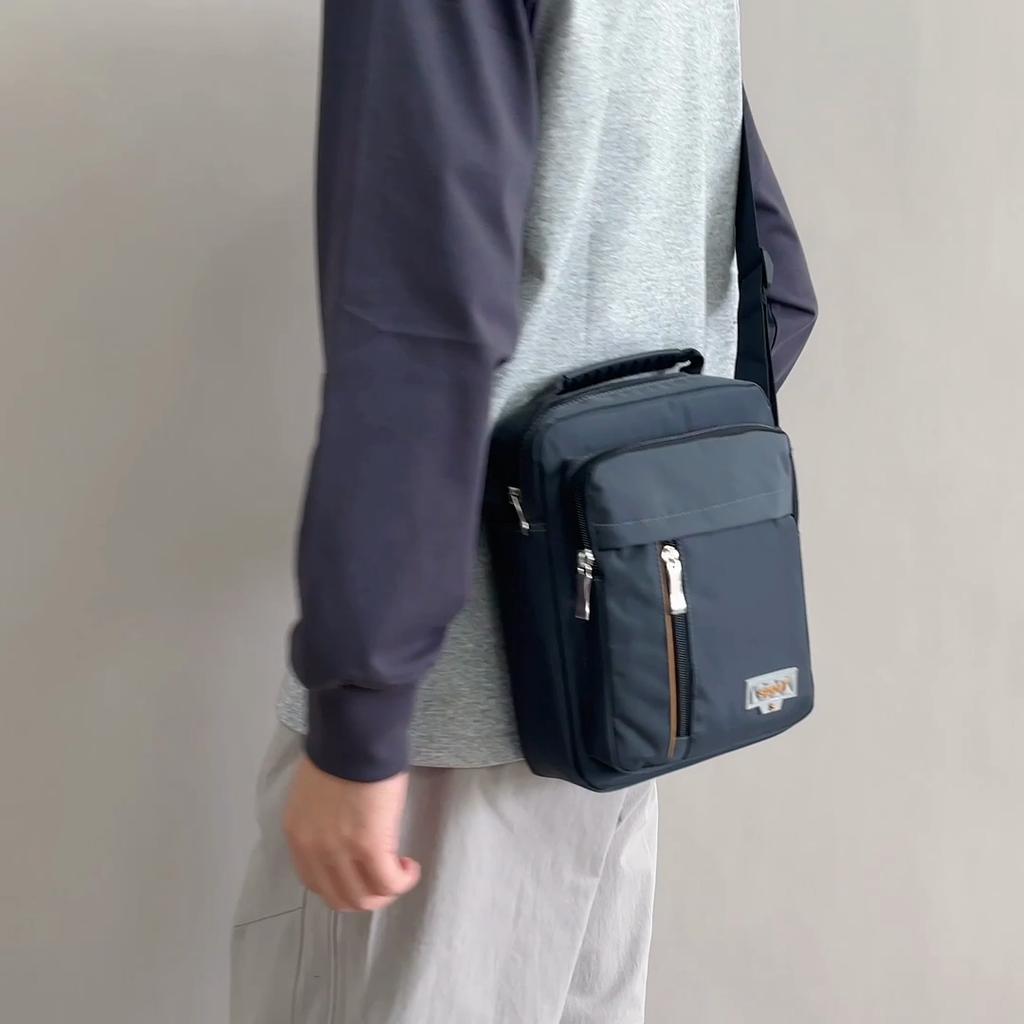 Oxford Crossbody Bag Casual Shoulder Handbag for Men Travel Work