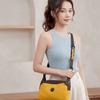 Women's Small Square Bag Contrast Shoulder Bag Water-repellent Nylon Bag