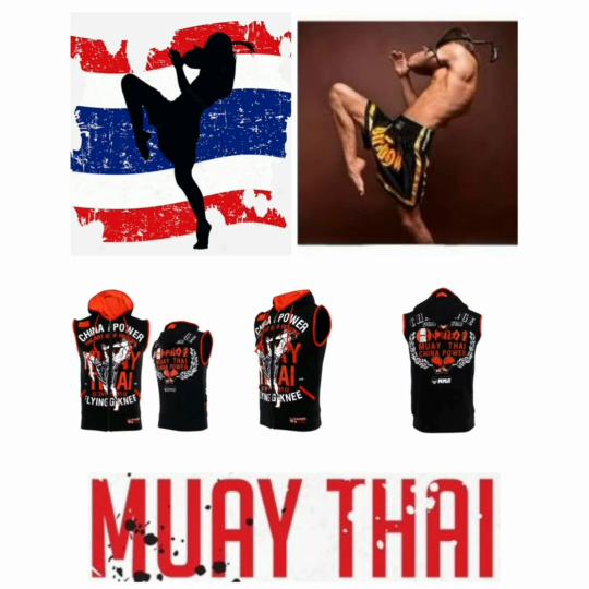Muay Thai Kick Boxing UFFC MMA Mixed Marcial Art Jacket Sweatshirt Hoodies Men Women Kid Unisex Sleeveless Print Sport Gym Fitness Workout