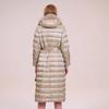 Coat ZIAI 2024 New Winter Women Long Warm Parka Jacket with Natural Rabbit Fur Hood Large Sizes Female Clothing Design ZR-7518
