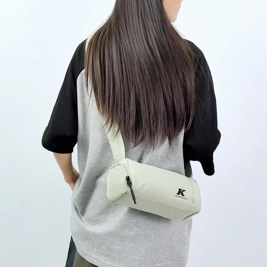 Women's Cylinder Bag Shoulder Bag Large Capacity Crossbody Bag