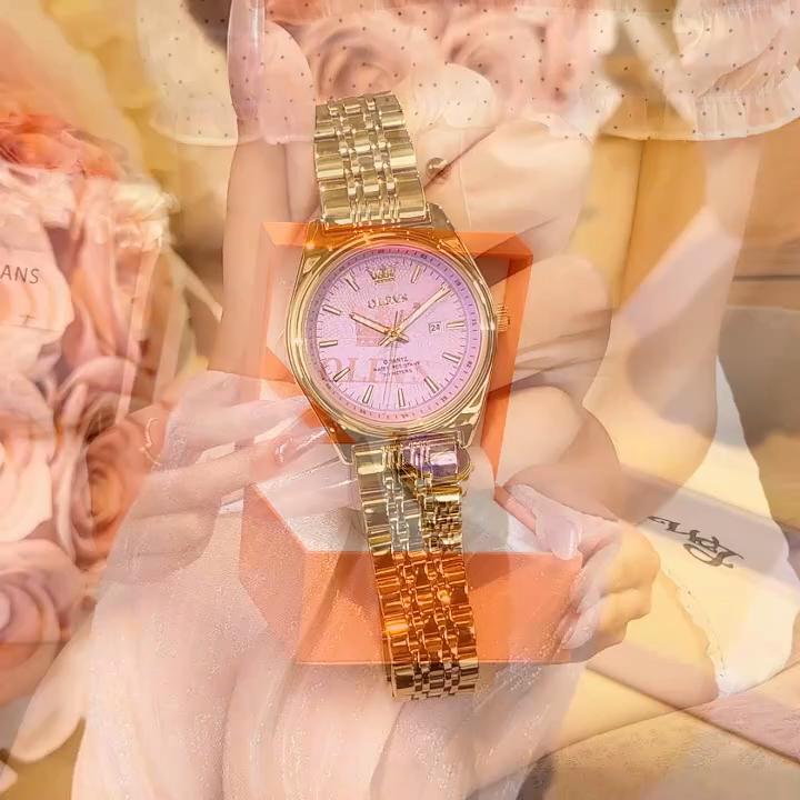 Woman Watch Luxury Calendar Quartz Watch Women High Hardness Mirror 30M Waterproof Ladies Wristwatch