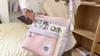 College Contrast Color Stitching Shoulder Bag Women's Lightweight Crossbody Bag Student Class Bag