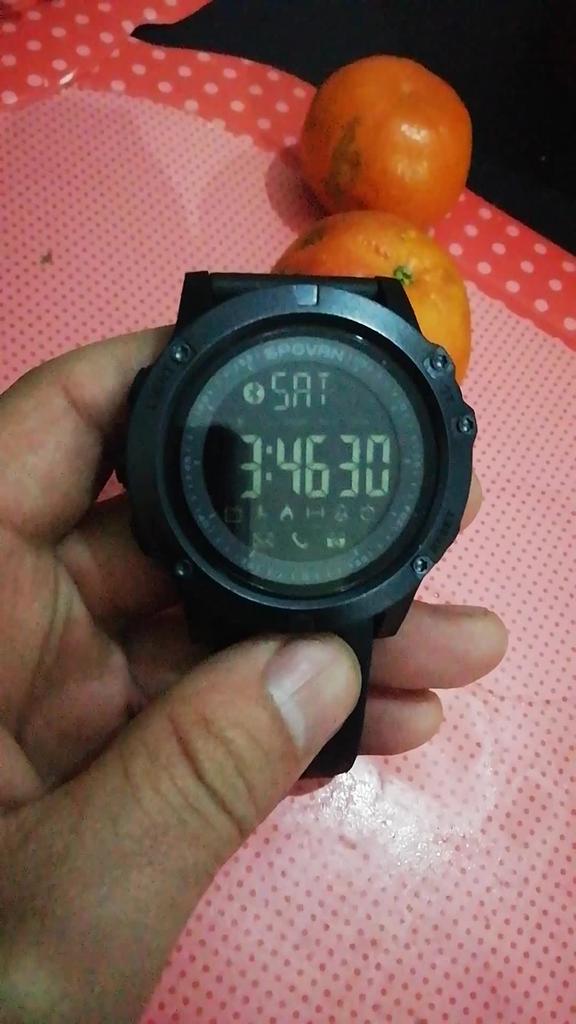 SPOVAN nuevo PR1 24h reloj deportivo inteligente con control del tiempo  para IOS y Android|Relojes inteligentes| - AliExpress