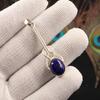 Lapis Lazuli Gemstone 925 Sterling Silver Jewelry Handmade Women Pendant 1.79" PP-60-36