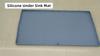 Waterproof Under Sink Mat Cabinet Liner for Kitchen Bathroom Shelf Protector Silicone Under Sink Tray Kitchen Organizers Storage