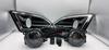 1 set Fog Lights Headlight For Ford Edge 2015 2016 2017 2018  Fog Lamp Cover Grill Bezel Front Bumper Fog Light