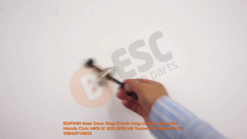 EDP1481 Arresto Porta Posteriore Assieme Cinghia Limitatrice per Honda Civic MK9 IX 2011-2016 HB Tourer FK Berlina FB FG 72840TV0E01