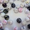 500g Acrylic Beads Cross Pattern Beads Loose Spacer Beads for Jewelry Making