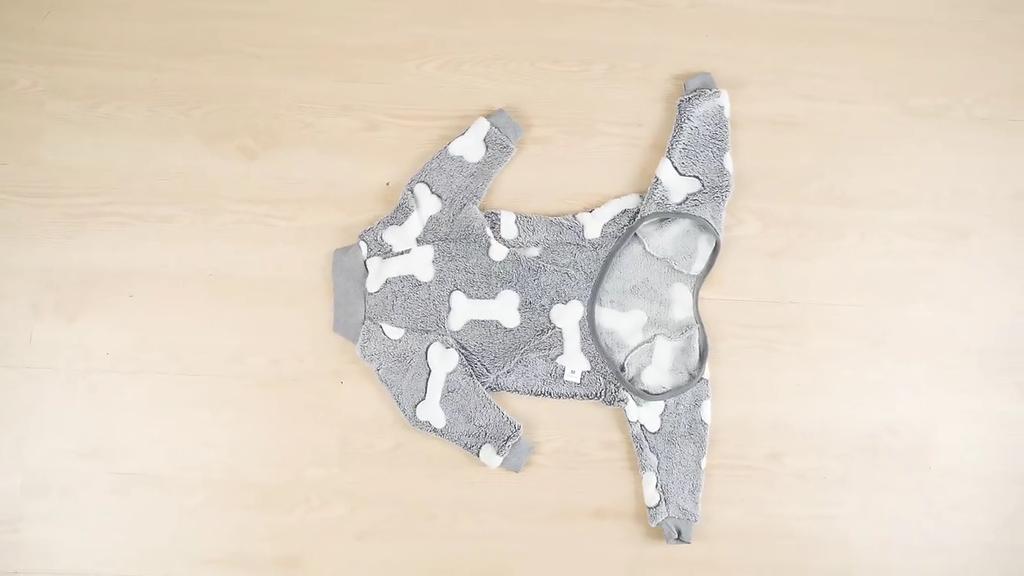 Winter Clothes for Dogs Pajamas Jumpsuit Four Legs Winter Onesies for Medium Large Dogs Warm Puppy Jumpsuit Dog Clothes