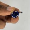 CERTIFIED Oval Blue Tanzanite 20Ct 925 Sterling Silver Natural Pendant Free Gift