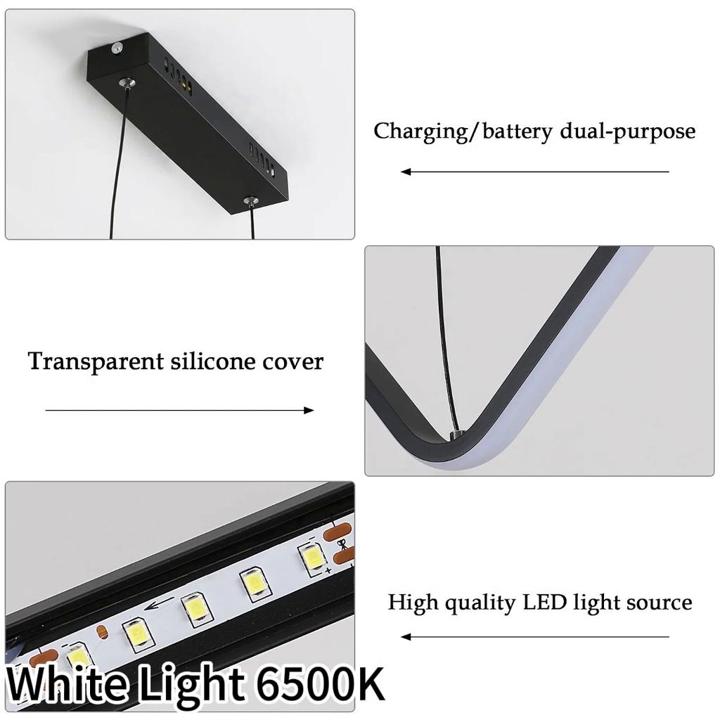 LED الحديثة مصباح نجف لغرفة المعيشة غرفة نوم غرفة الطعام ضوء مطبخ ديكور المنزل الحد الأدنى تعليق تركيب المصابيح