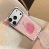 Creative Colored Diamond Pink Guava Phone Case for iPhone 16, iPhone 17, iPhone 17 Pro Max