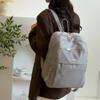 Mochila de Nylon Repelente à Água de Grande Capacidade Mochila Multifuncional Feminina