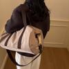 Stylish Nylon Duffel Bag for Women – Lightweight Travel & Gym Tote with Adjustable Shoulder Strap and Spacious Design