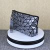 Geometric Diamond Waterproof Hand Carry Cosmetic Bag Korean Fashion Beauty Trend Large Space Foldable Women's Bag