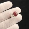 Black Rhodonite Gemstone 925 Sterling Silver Handcrafted Prong Set Ring Gift For Love RR-75-28