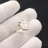 Natural Rainbow Moonstone Gemstone 925 Sterling Silver Jewelry Handcrafted Ring RR-67-27