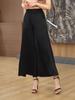 Elegant Summer Wide Leg Pants Women Fashion Casual High Waist Pants Vintage Clothes