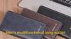 Baellerry Men's RFID Long Purse Fashion Billfold Coin Purse with Multiple Card Slots Pu Leather Suit Wallet