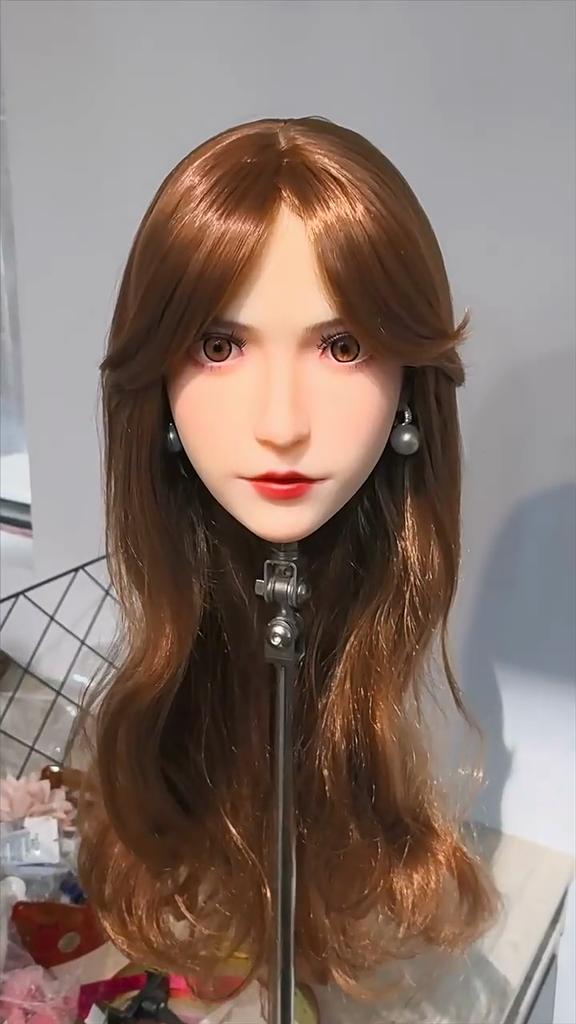 Men's Sex Doll Head Love Doll Oral Sex Washable Makeup Masturbation Cup Adult Erotic Sex Toy