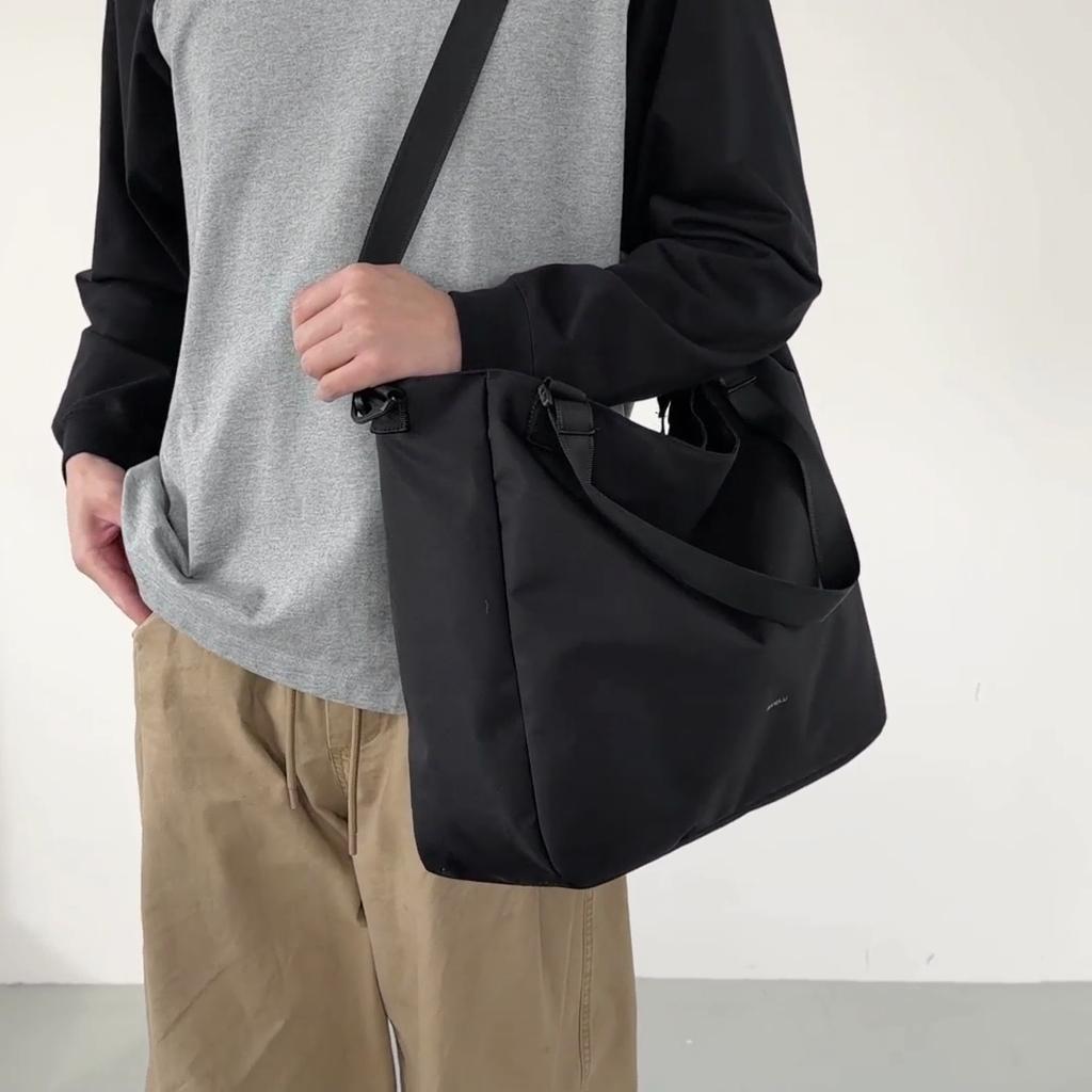 Herren Schultertasche Große Kapazität Pendler Business Umhängetasche Leicht Abriebfest Oxford Tasche